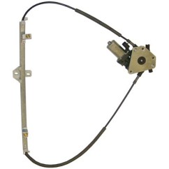 Alzacristallo anteriore destro Elett. Vw Golf dal 1985 (Mod. C/Deflettore) per Volkswagen Golf (II), Jetta e Polo 14750 -