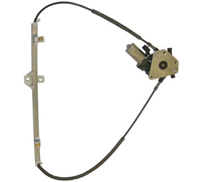 Alzacristallo anteriore destro Elett. Vw Golf dal 1985 (Mod. C/Deflettore) per Volkswagen Golf (II), Jetta e Polo 14750 -