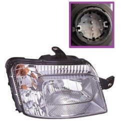 Proiett.destro H4 C/Mot 8 Pin Fiat Panda dal 200912 anche per Fiat Panda 4X4 - Natural Power 81003000 - 44-81003000 -