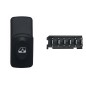 Interruttore Porta anteriore sinistro (Connettore Nero) (6 Pin) per Renault Clio, Kangoo e Megane e altri modelli RNI76014