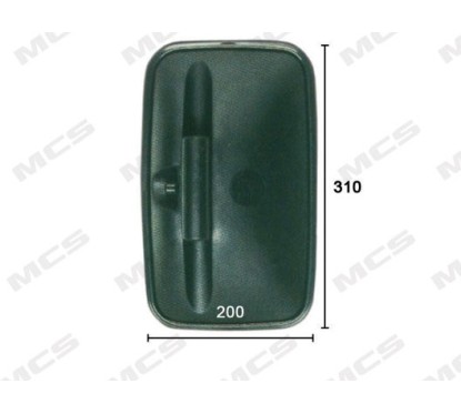 Coppa destro o sinistro (C/Morsetto) (Mm 310X190) per Nissan Cabstar 337315795