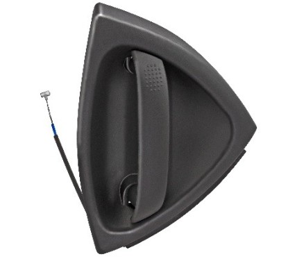 Maniglia Porta Esterna anteriore sinistro Nera per Smart Fortwo e Smart Cabrio AL8096003 - 31-AL8096003 - 31-AL8096003