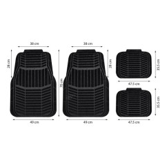 Tappetini in Tessuto per Auto Tcm-01 - 04695 - 69-04695 - 69-04695