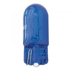 Lampada T10 - 12V - 5W Tuttovetro Blu Originale (2 (Conf.2 Pz) 39286