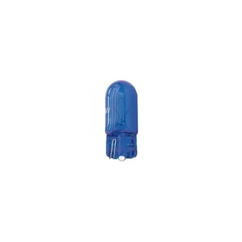 Lampada T10 - 12V - 5W Tuttovetro Blu Originale (2 (Conf.2 Pz) 39286
