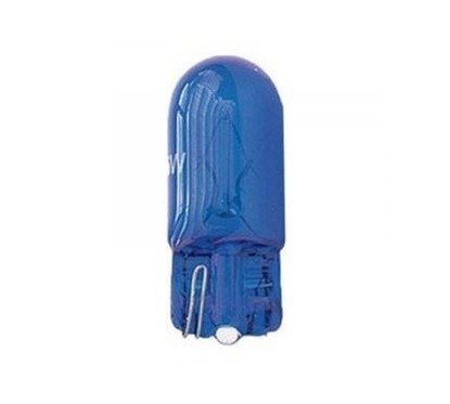 Lampada T10 - 12V - 5W Tuttovetro Blu Originale (2 (Conf.2 Pz) 39286 - 83-39286 - 83-39286