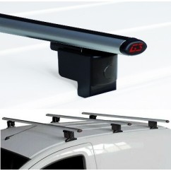 Barra "Atlantic" (Alluminio) (Piede Attacco Stretto) per Citroen Jumpy, Jumpy-Space Tourer e Fiat Doblo e altri modelli
