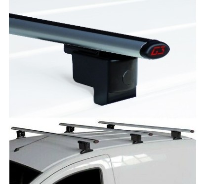 Barra "Atlantic" (Alluminio) (Piede Attacco Stretto) per Citroen Jumpy, Jumpy-Space Tourer e Fiat Doblo e altri modelli