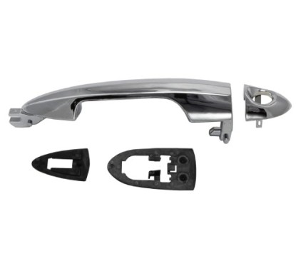 Maniglia Porta Esterna anteriore sinistro Cromata Lucida (Con Foro per Alfa Romeo Giulietta, Mito e Lancia Ypsilon AL80617 -