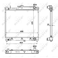Radiatore Suzuki 53930 - 32-53930 - 32-53930