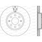 Disco Freno BDA2258.20