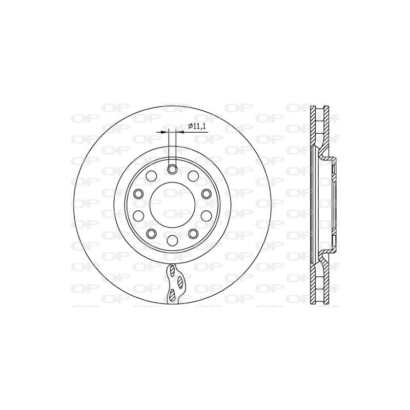 Disco Freno BDA2561.20
