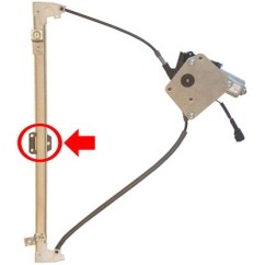 Alz.elett.posteriore sinistro (5P) (C/Molletta) Jeep Cherokee dal 2001 JE23L - 31-JE23L - 31-JE23L