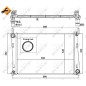 Radiatore Ford 58274
