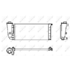 Radiatore Autobianchi 58781 - 32-58781 - 32-58781