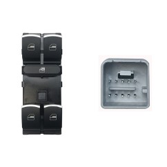 Blocco Porta anteriore sinistro (10 Pin) (Bordo per Volkswagen Golf (VI), Golf (VII) e Golf (VII.2) e altri modelli VKB76007