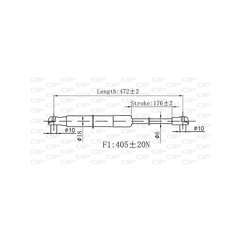 Molla A Gas Portellone posteriore destro/Sinistro per Suzuki SX4 S-Cross GSR6546.00
