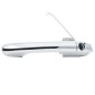 Maniglia Esterna anteriore sinistro Crom.-Con Foro Nottolino per Fiat 500 (312) FT0308002