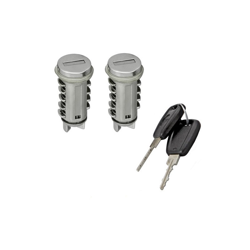Coppia Cilindretti Maniglia anteriore destro o per Fiat 500 (312), Panda e Panda 4X4 - Natural Power e altri modelli AL801224