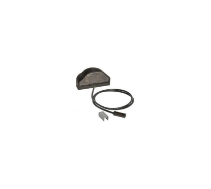 Fanale Targa destro/Sinistro Nero Regpoint (24V) (Cavo 0,5 Mt e Rubacorrente) 74505400 - 44-74505400 - 44-74505400
