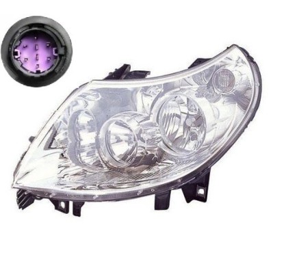 P.sinistro Ducato H7+H1+PY21+W5 7PIN 06 11 per Citroen Jumper (9**), Fiat Ducato (250) e Peugeot Boxer 89422100