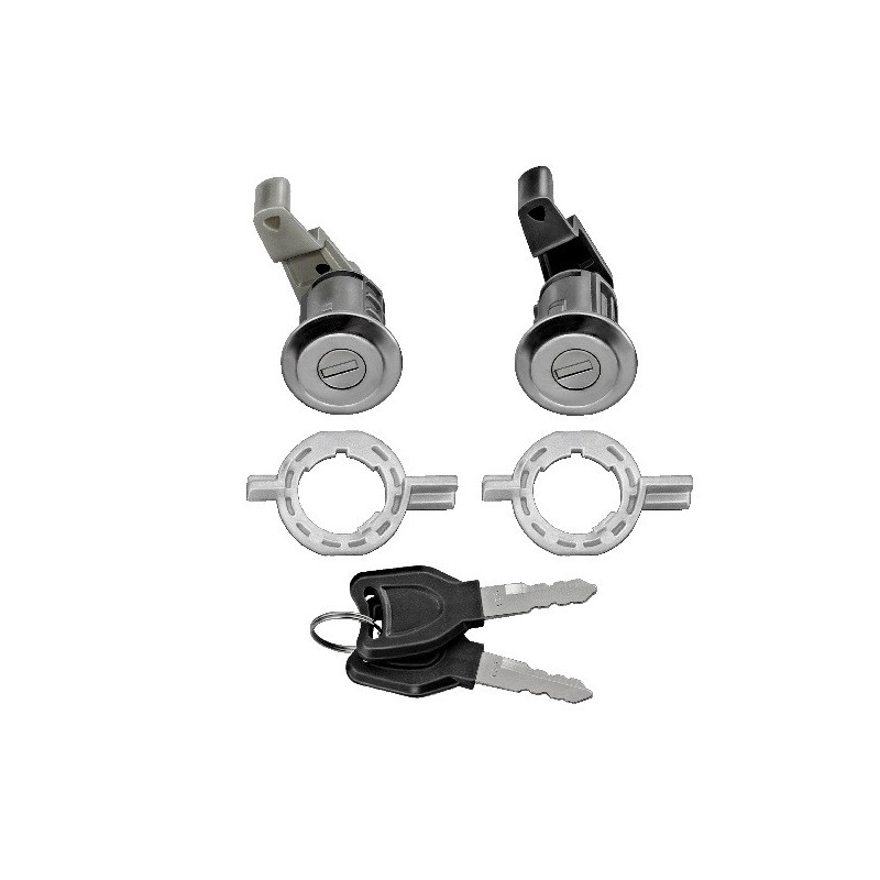 Kit Boccole Porte Anteriori destro+Sinistro (Con Chiave) per Renault Clio e Clio Campus/Storia AL80593