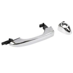 Maniglia Esterna anteriore sinistro Cromata (Foro Serratura) per Fiat 500X (334) e 500X (Cross/Trekking) AL80896 -