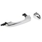 Maniglia Esterna anteriore sinistro Cromata (Foro Serratura) per Fiat 500X (334) e 500X (Cross/Trekking) AL80896