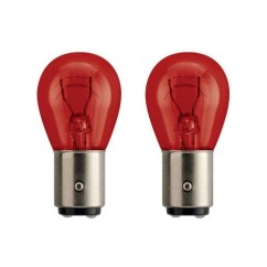 Lampada S25 - 12V - 5/21W - Rossa BAY15D 39560 - 83-39560 - 83-39560