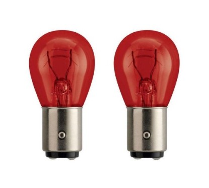 Lampada S25 - 12V - 5/21W - Rossa BAY15D 39560 - 83-39560 - 83-39560
