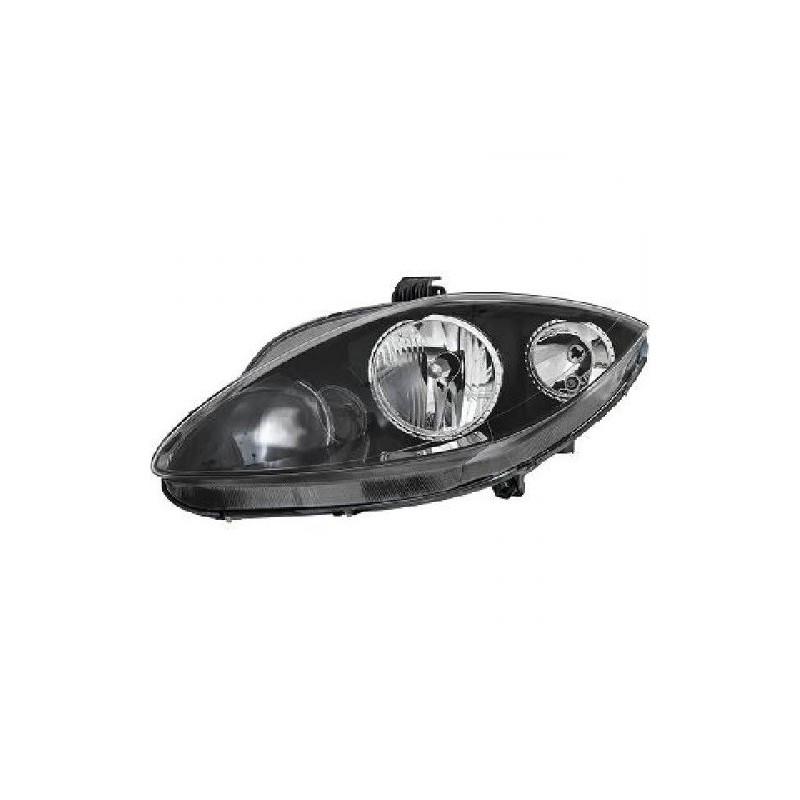 Proiettore sinistro (H7+H1) (C/Nero) Seat Altea dal 2004 anche per Seat Leon e Toledo III (5P2) 88706