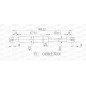 Molla A Gas destro/Sinistro Portellone posteriore (Mod. 10/Dal 2004) (430N L.866MM) per Fiat Doblo FT9089055