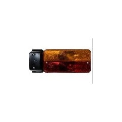 Fanale Ellebi 3 Luci destro (Posizione/Stop/Freccia/Targa) (200X80X60, Inter.60) 123139
