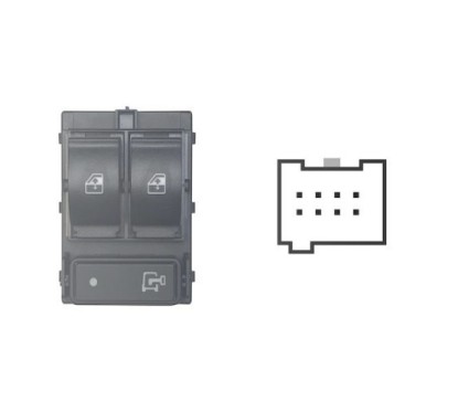 Blocco Porta anteriore sinistro Grigio per Citroen Jumper (9**), Fiat Ducato (250) e Ducato (9**) e altri modelli FTB76003 -