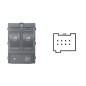 Blocco Porta anteriore sinistro Grigio per Citroen Jumper (9**), Fiat Ducato (250) e Ducato (9**) e altri modelli FTB76003