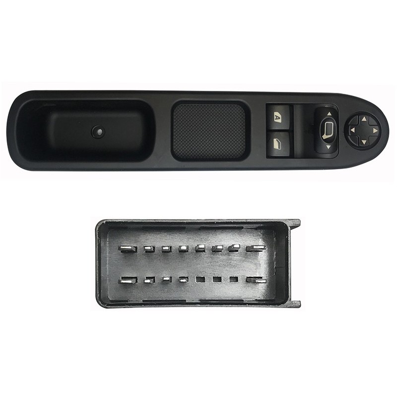Pulsantiera Porta anteriore sinistro C/Comfort (13 Pin) per Citroen C3 Picasso, Peugeot 207 e 207 Cabrio PGP76003