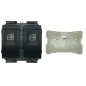 Blocco Porta anteriore sinistro C/Comfort (Connettore Bianco) per Dacia Sandero, Renault Captur e Clio e altri modelli RNB76009