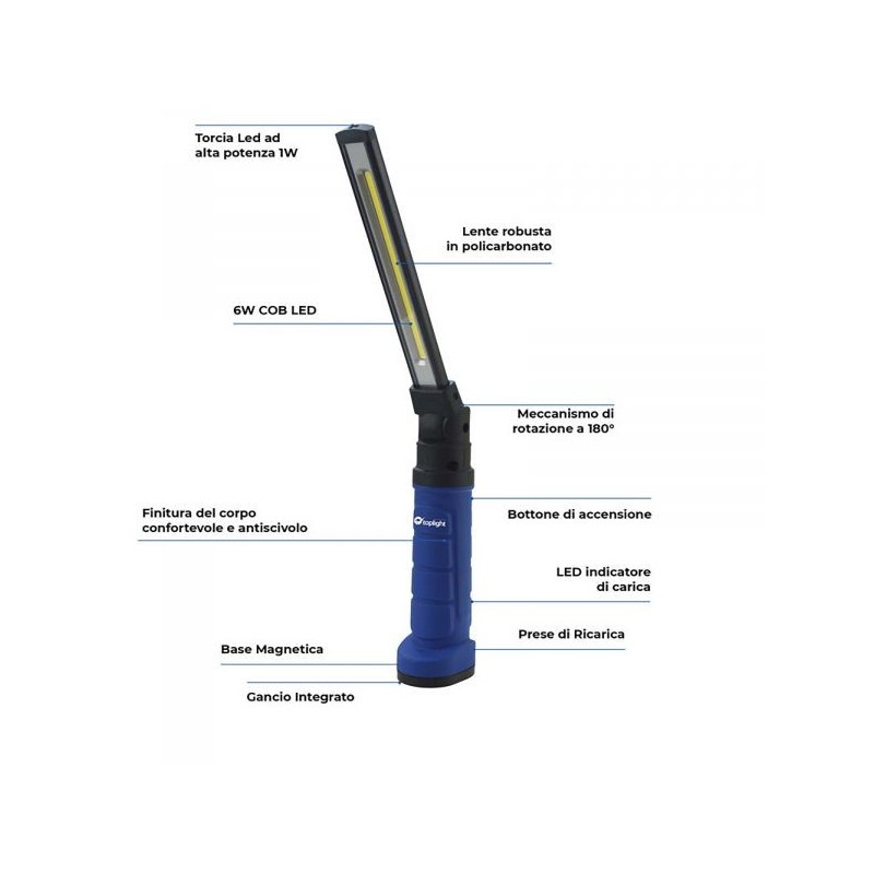 Lampada da Lavoro Smartlite Slim Pro 39934