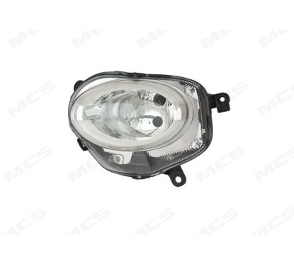 Proiettore destro (H7) (Led) (Day Light) (Manuale) dal 2015 per Fiat 500 (312) 327005540
