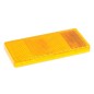 Catadiottro Rettangolare Adesivo Arancio 69X31MM (Singolo) 101579