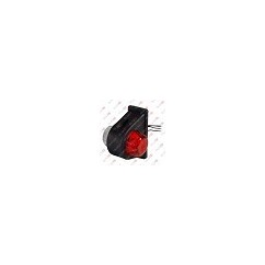 Fanale Ingombro Braccio in Gomma Corto Inc/Rosso Led 24308681