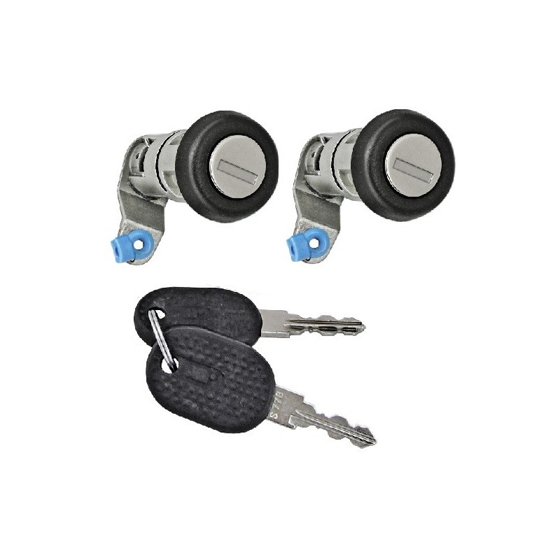Coppia Boccole Maniglia Porta anteriore destro+Sinistro (Con Chiave) per Iveco Daily AL80546B