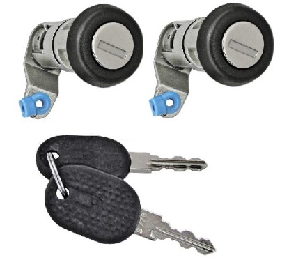 Coppia Boccole Maniglia Porta anteriore destro+Sinistro (Con Chiave) per Iveco Daily AL80546B - 31-AL80546B - 31-AL80546B