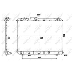 Radiatore Suzuki 56101 - 32-56101 - 32-56101