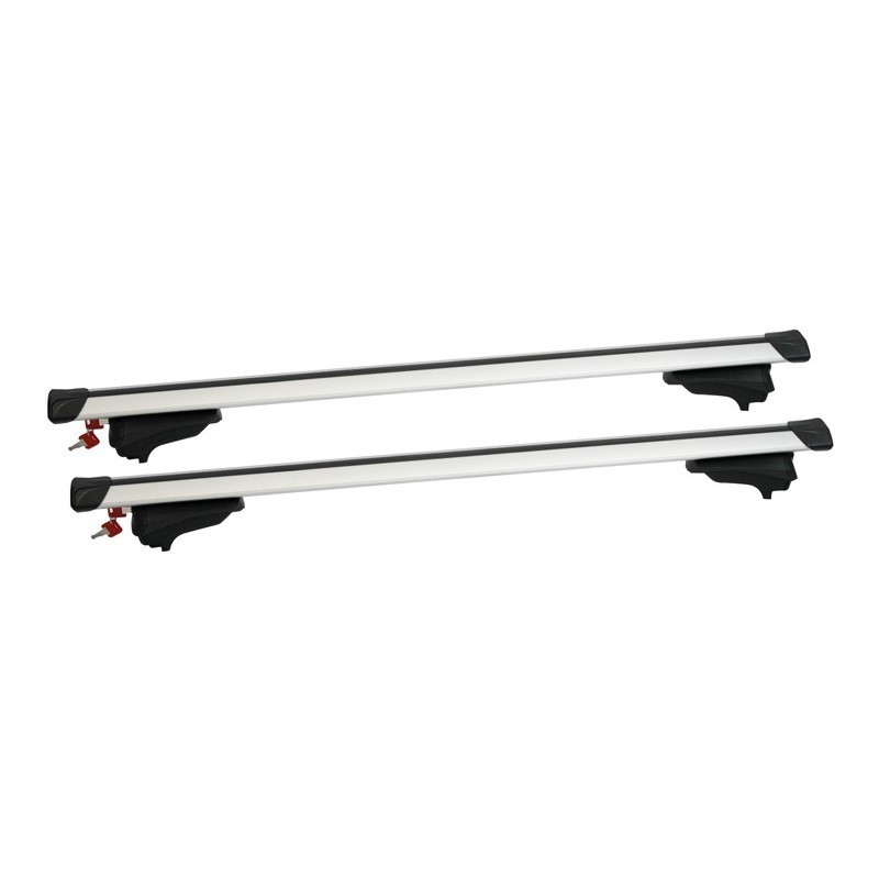 Coppia Barre "Clop.airflow" - Alluminio C/Chiave per Alfa Romeo 159 (939), Stelvio e Audi A3 (8P1) e altri modelli 60230