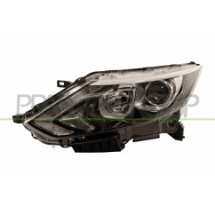 Proiettore sinistro (H7+H11) (D.light) (Led) con motore 14 per Nissan Qashqai DS7124914 - 64-DS7124914 - 64-DS7124914
