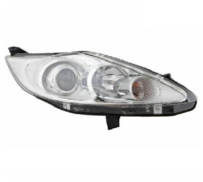 Proiettore destro H1+H7 Ele.crom.-con motore per Ford Fiesta (MK6) FD3444913