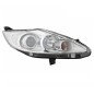 Proiettore destro H1+H7 Ele.crom.-con motore per Ford Fiesta (MK6) FD3444913