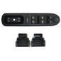 Pulsantiera Porta anteriore sinistro (9 Pin) per Peugeot 407 PGP76006