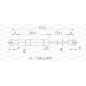 Molla A Gas Portellone posteriore destro/Sinistro per Citroen C3 e Nissan Micra (K14) GSR6023.00